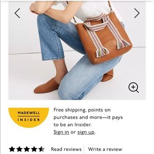 Rare Madewell Transport tote cross-body bag GUC